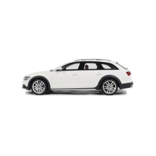 AUDI C7 ALL ROAD IBIS WHITE 2015 OttO mobile 1:18 Resinemodell (Türen, Motorhaube... nicht zu öffnen!)